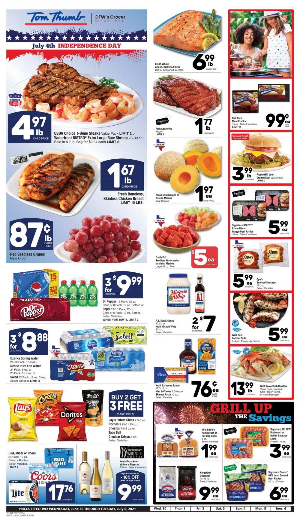 Tom Thumb Weekly Ad Jun 30 Jul 06, 2021