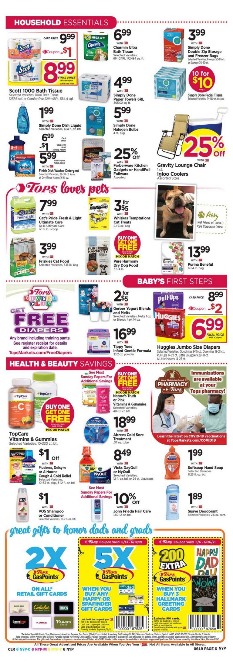 Tops Weekly Ad Jun 13 Jun 19, 2021