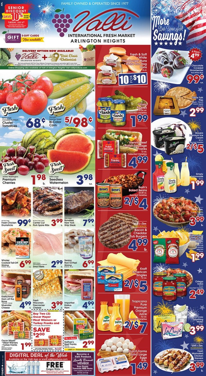 Valli Produce Weekly Ad June 30 July 06, 2021