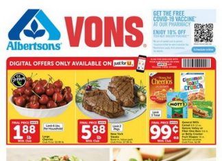Vons Weekly Ad Jun 02 – Jun 08, 2021
