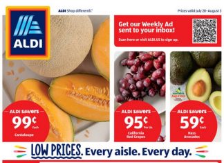 ALDI Weekly Ad Jul 28 – Aug 03, 2021