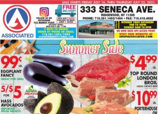Associated Supermarkets Weekly Ad July 16 – July 22, 2021
