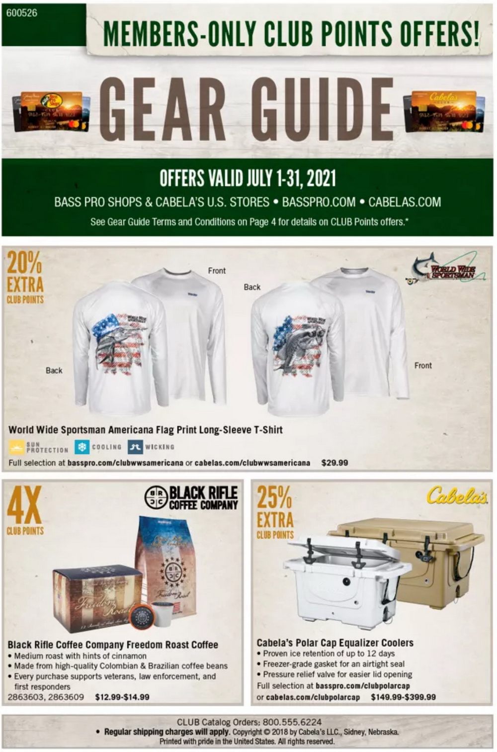 Bass Pro Shops Gear Guide Sale July 01 – July 31, 2021