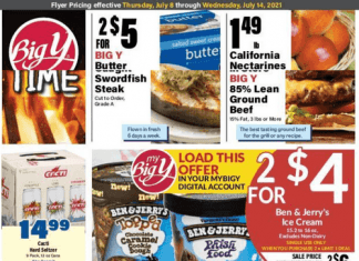 Big Y Weekly Ad Jul 08 – Jul 14, 2021