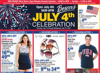 Boscov’s Weekly Ad July 01 – July 07, 2021