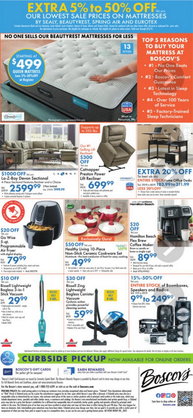 Boscov’s Weekly Ad Jul 29 - Aug 04, 2021
