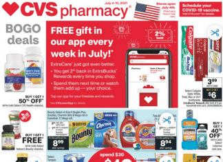 CVS Weekly Ad July 04 – July 10, 2021