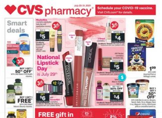 CVS Weekly Ad July 25 – July 31, 2021