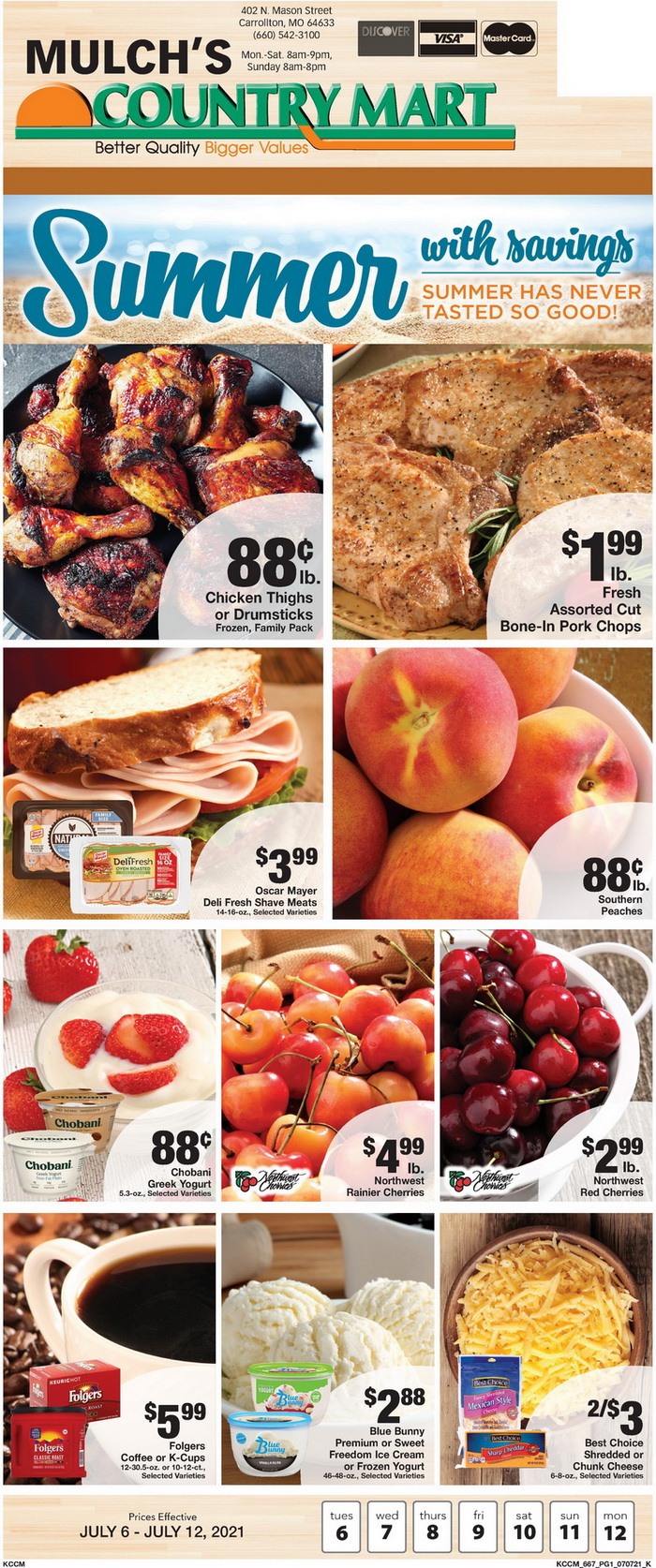 Country Mart Weekly Ad July 06 July 12, 2021