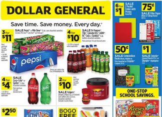 Dollar General Weekly Ad July 18 – July 24, 2021