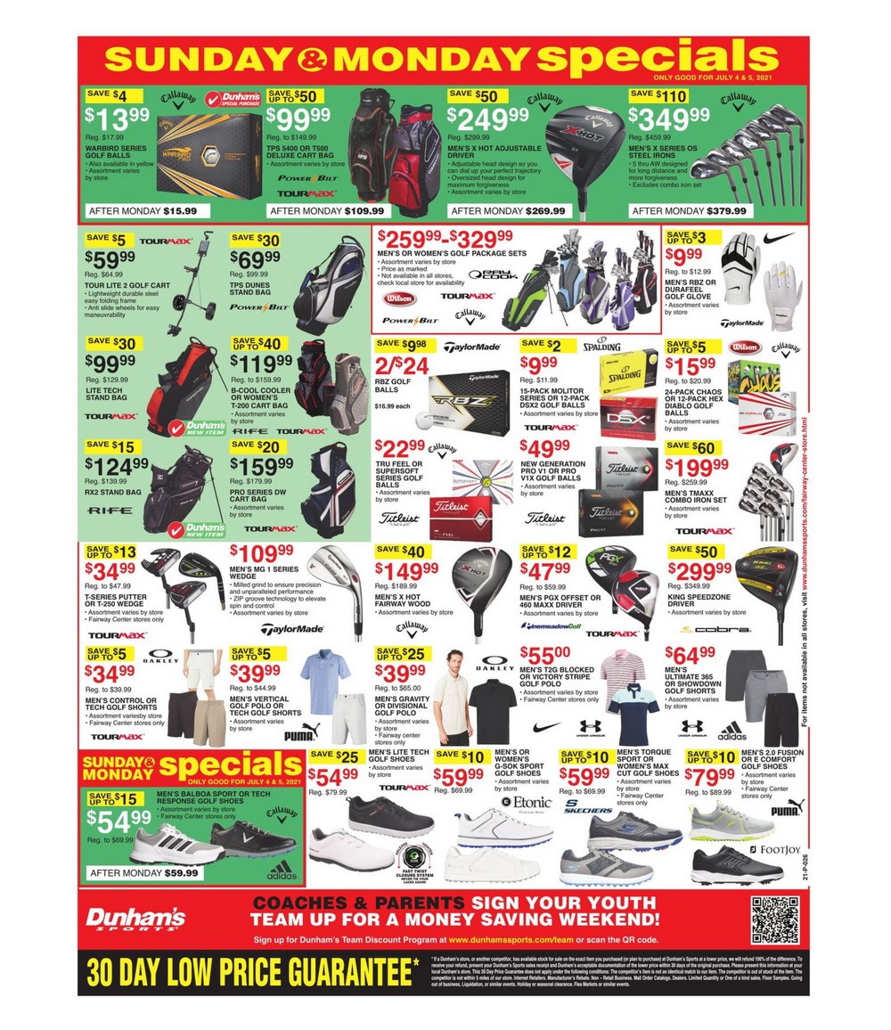 Dunham's Sports Weekly Ad July 03 July 08, 2021