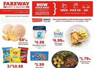 Fareway Weekly Ad July 27 – Aug 02 2021
