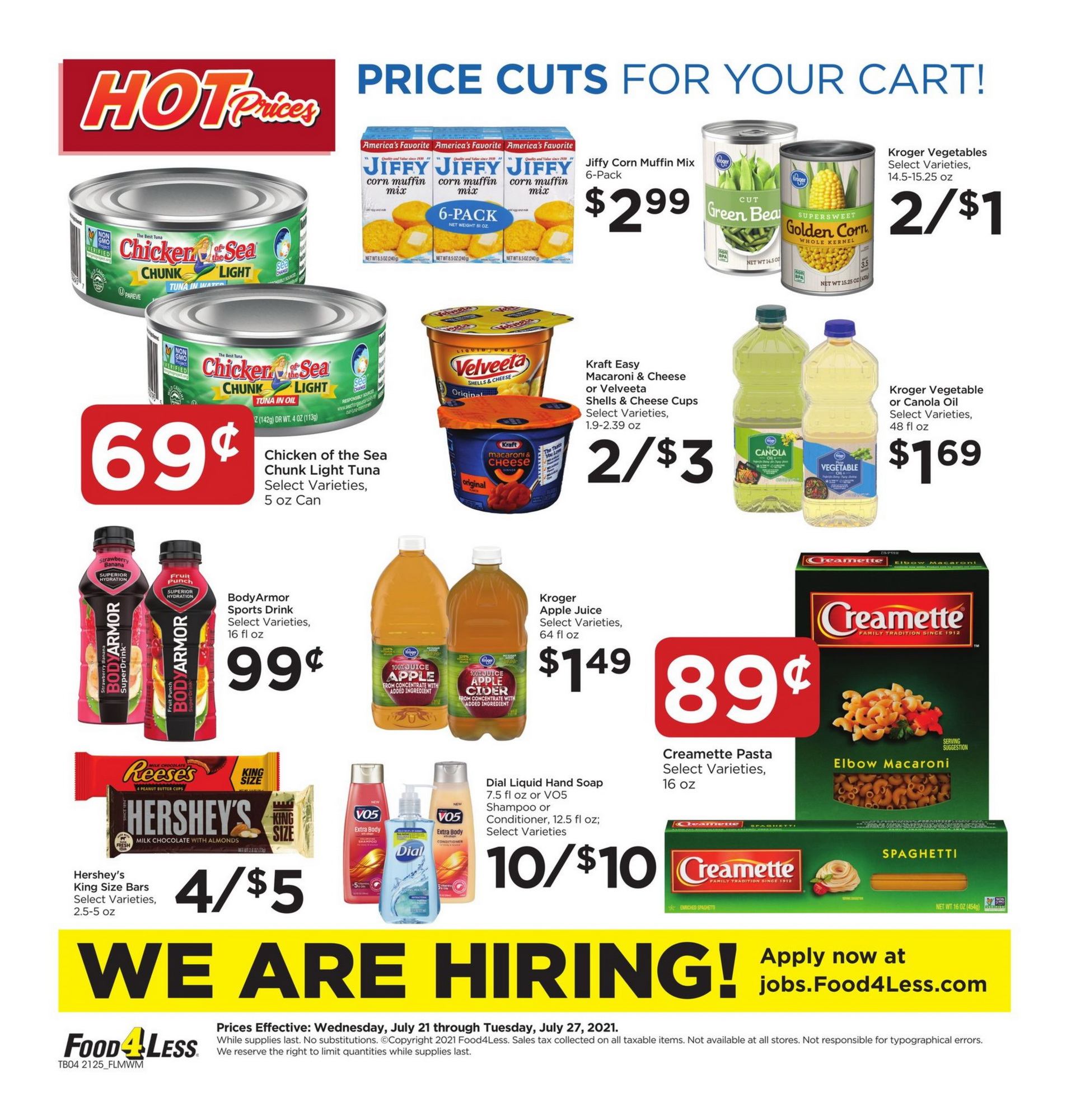Food 4 Less Weekly Ad Jul 21 Jul 27, 2021
