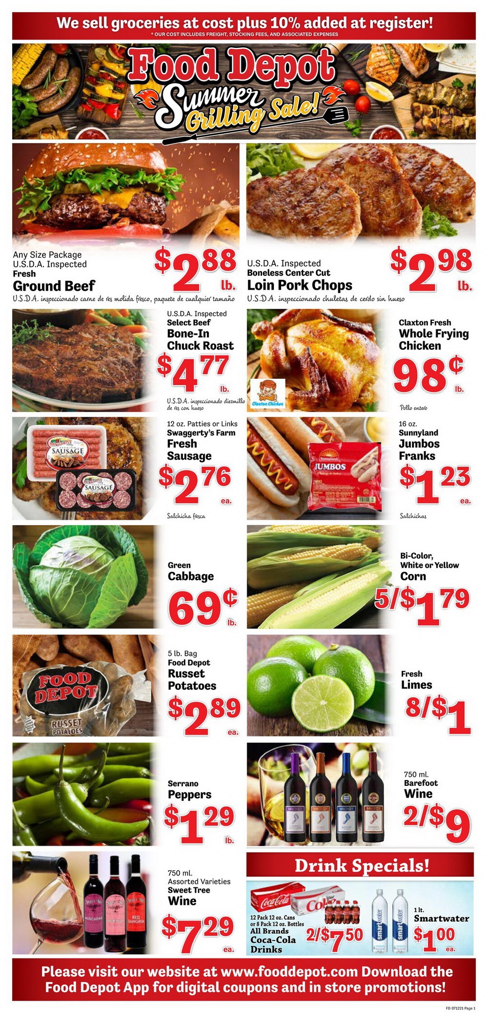 Food Depot Weekly Ad July 12 July 18, 2021
