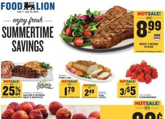 Food Lion Weekly Ad Jul 07 – Jul 13, 2021
