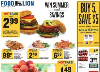 Food Lion Weekly Ad Jul 21 – Jul 27, 2021