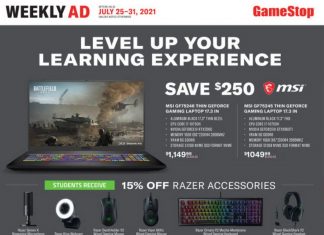 GameStop Weekly Ad July 25 – July 31, 2021