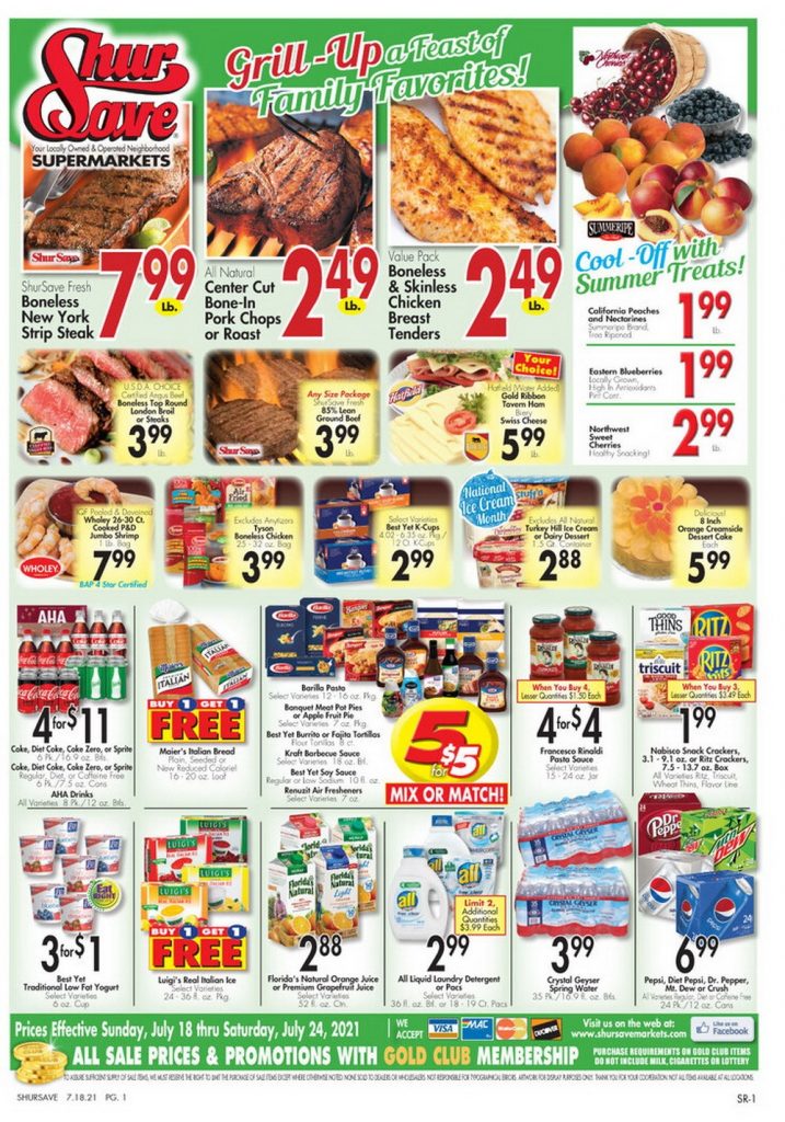 Gerrity's Supermarkets Weekly Ad July 18 – July 24, 2021