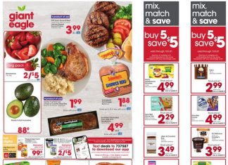 Giant Eagle Weekly Ad July 08 – July 14, 2021