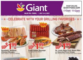 Giant Food Weekly Ad July 02 – July 08, 2021