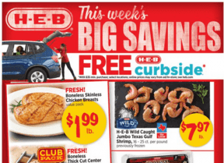 HEB Weekly Ad Jul 07 – Jul 13, 2021