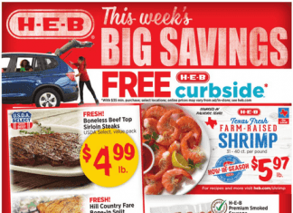 HEB Weekly Ad Jul 28 – Aug 03, 2021