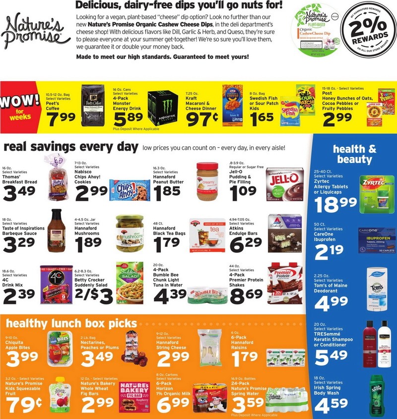 Hannaford Weekly Ad Aug 01 Aug 07, 2021