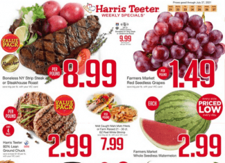 Harris Teeter Weekly Ad Jul 21 – Jul 27, 2021