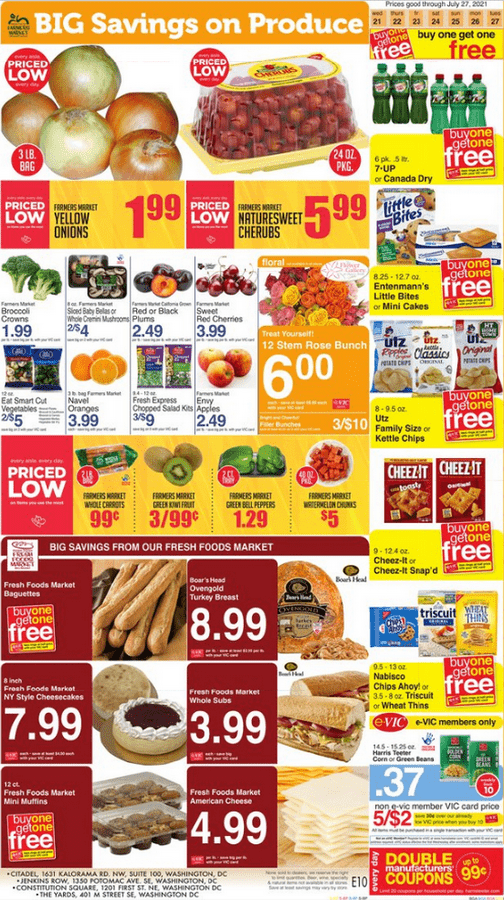 Harris Teeter Weekly Ad Jul 21 – Jul 27, 2021