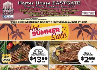 Harter House Weekly Ad Jul 28 – Aug 03, 2021