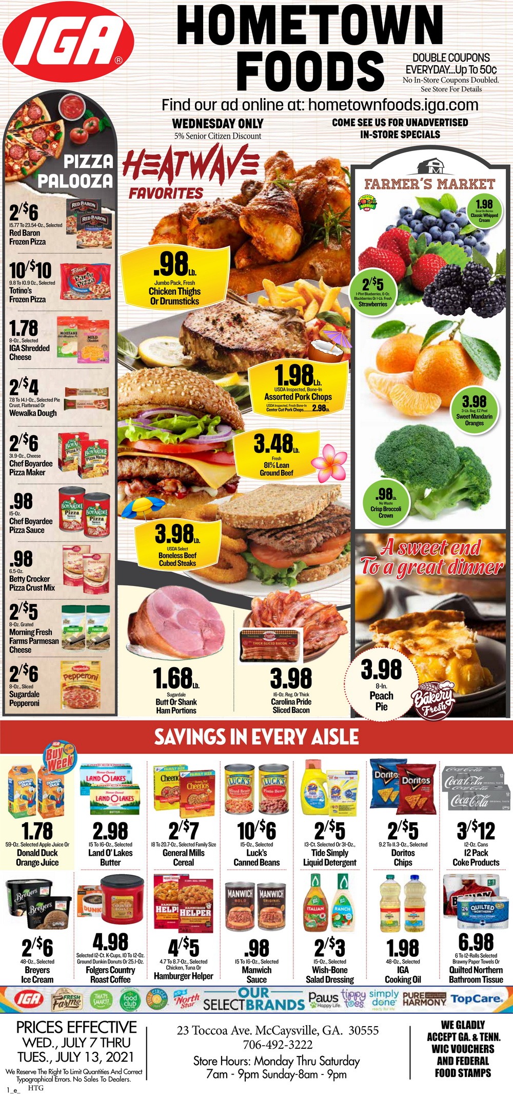 IGA Weekly Ad July 07 July 13, 2021