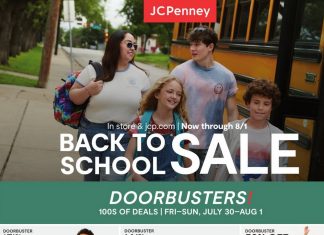 JCPenney Back To School Sale Jul 29 – Aug 01, 2021