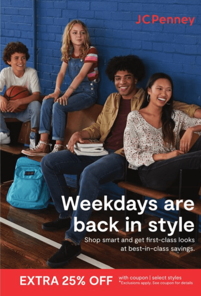 JCPenney Back To School Ad Jul 12 Aug 22, 2021