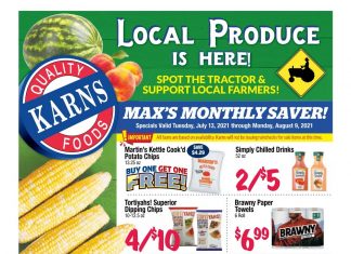 Karns Quality Foods Monthly Ad July 13 – Aug 09, 2021