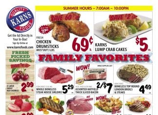 Karns Quality Foods Weekly Ad July 27 – Aug 02, 2021