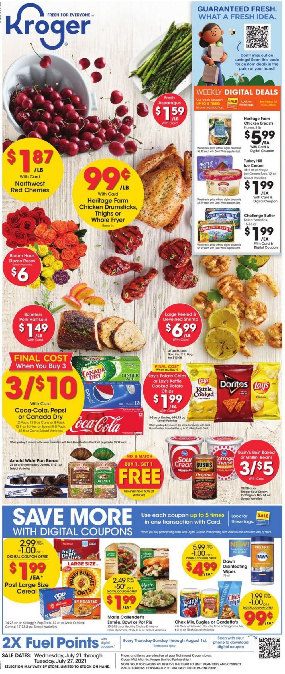 Kroger Weekly Ad Jul 21 Jul 27, 2021