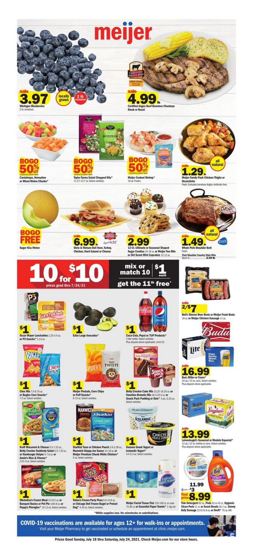Meijer Weekly Ad July 18 July 24, 2021