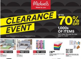 Michaels Weekly Ad Jul 04 – Jul 10, 2021