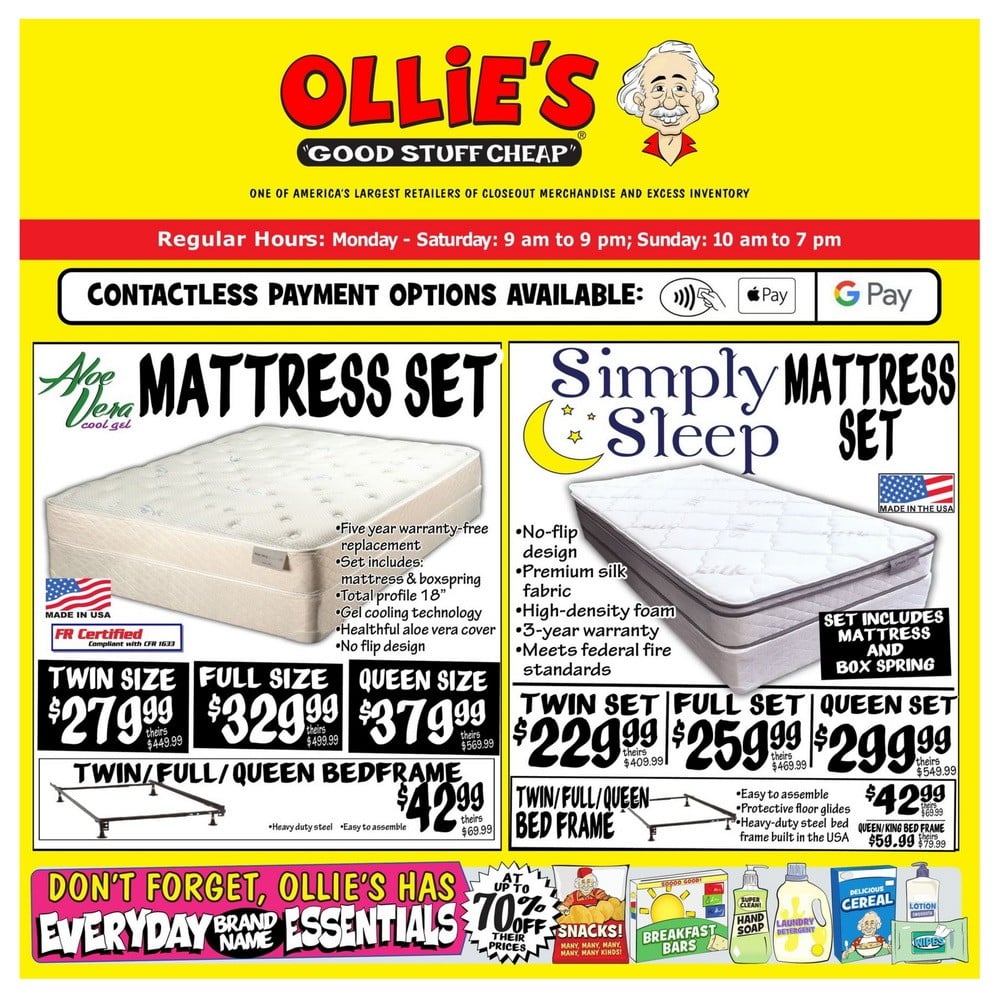 Ollie's Weekly Ad Jul 15 Jul 22, 2021