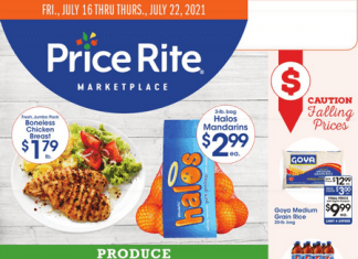 Price Rite Weekly Ad July 16 – July 22, 2021