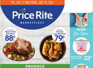 Price Rite Weekly Ad July 23 – July 29, 2021