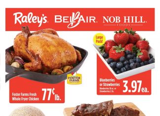 Raley’s Supermarkets Weekly Ad Jul 28 – Aug 03, 2021