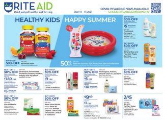 Rite Aid Weekly Ad July 11 – July 17, 2021