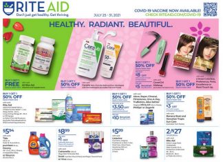 Rite Aid Weekly Ad July 25 – July 31, 2021