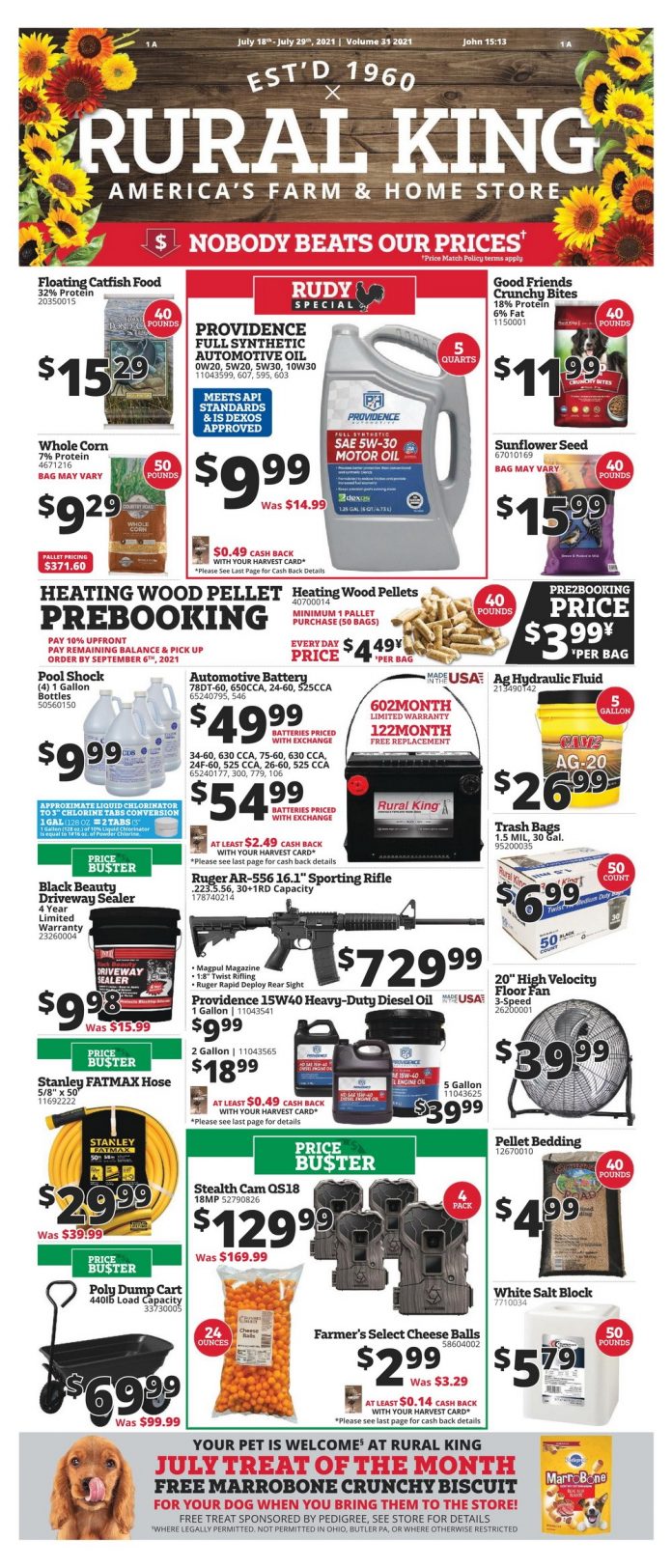 Rural King Weekly Ad Jul 18 Jul 29, 2021