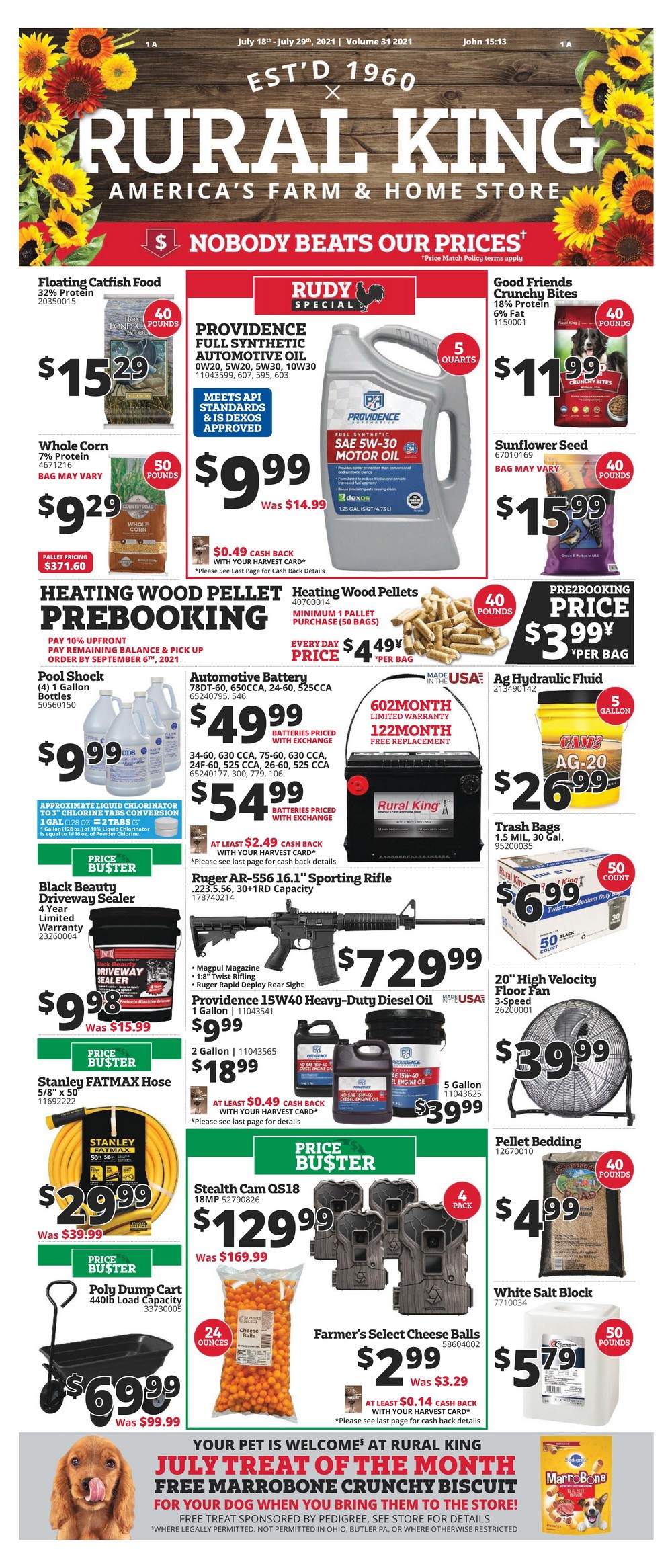 Rural King Weekly Ad Jul 18 Jul 29, 2021