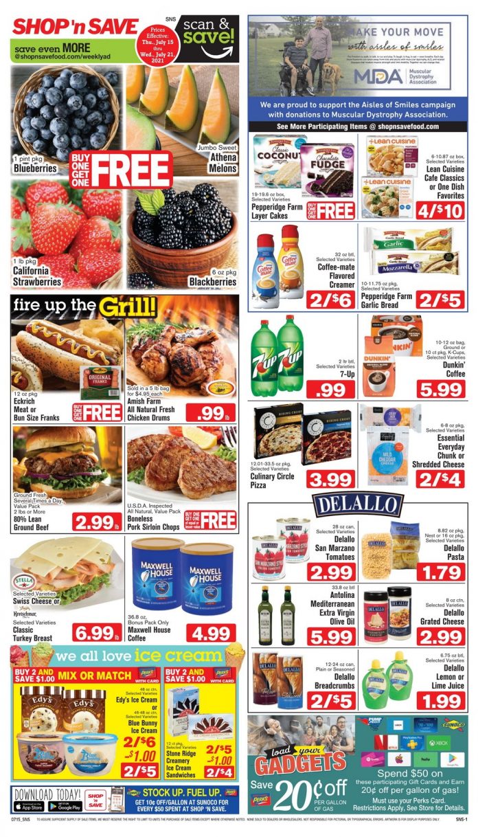 SHOP 'n SAVE Weekly Ad July 15 July 21, 2021