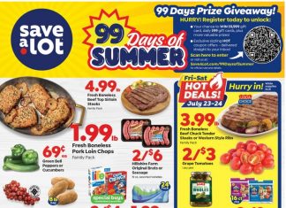 Save a Lot Weekly Ad July 21 – July 27, 2021