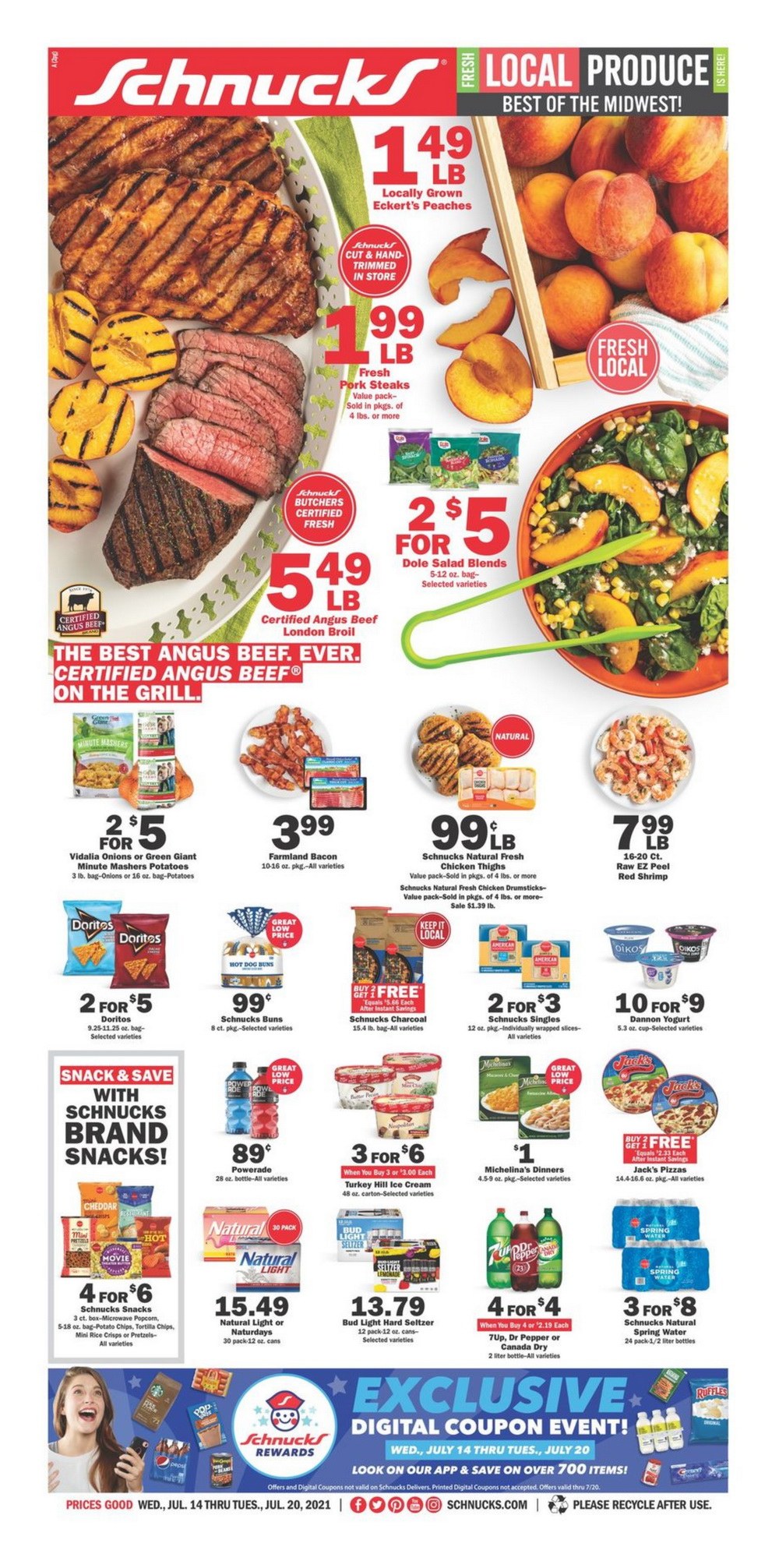 Schnucks Weekly Ad July 14 – July 20, 2021