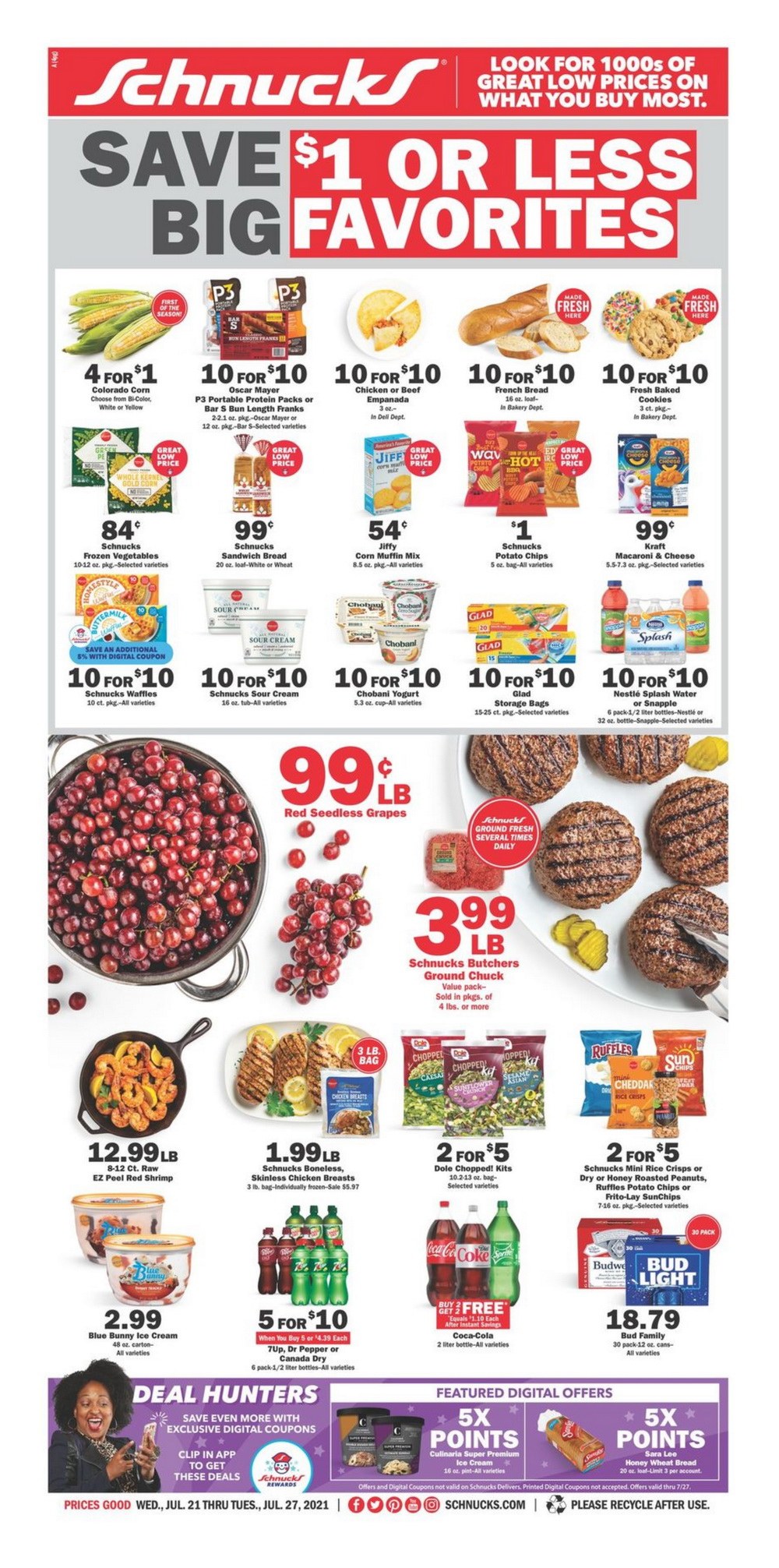 Schnucks Weekly Ad July 21 July 27, 2021